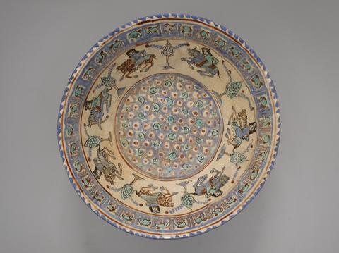 Unknown, Bowl with an Equestrian Procession, 12th–13th century