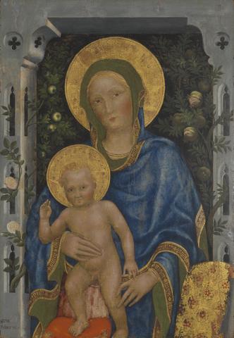 Gentile da Fabriano, Virgin and Child, ca. 1420–24
