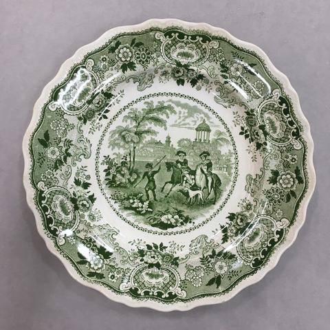 William Adams and Sons, Plate, "Andalusia" Pattern, ca. 1835