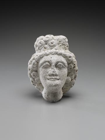 Unknown, Head and Neck of a female statuette, 3rd century A.D.