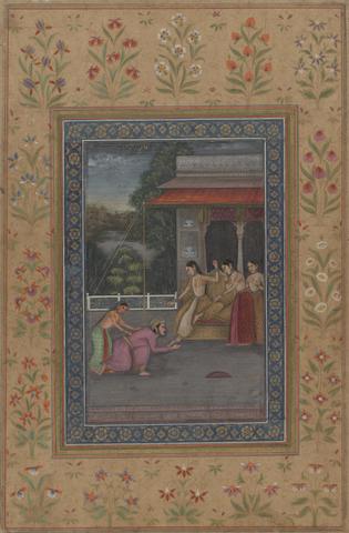 Unknown, Ragini Ramkali, from a Garland of Musical Modes (Ragamala) manuscript, 18th century