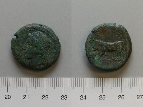 Tauromenium, Coin from Tauromenium, 358–275 B.C.