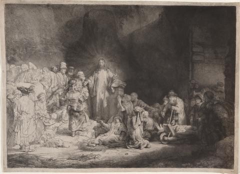 Rembrandt (Rembrandt van Rijn), The Hundred Guilder Print, ca. 1649