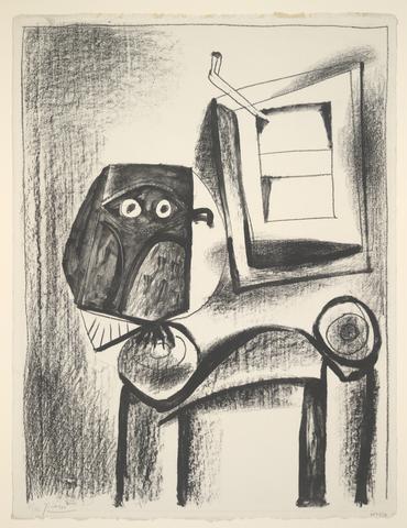 Pablo Picasso, Le Hibou Noir, 1947