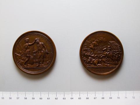 Paris, Restrike Medal of Daniel Morgan and the Battle of Cowpens, 1880–95