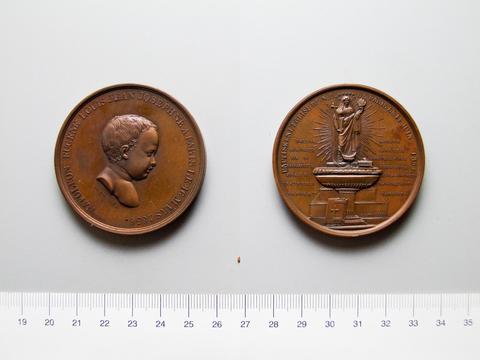 Napoleon III, Medal for Prince Imperiale Napoleon, 1856