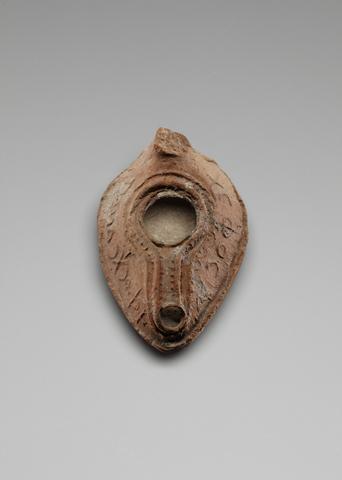 Unknown, Oil lamp, 4th–6th century A.D.