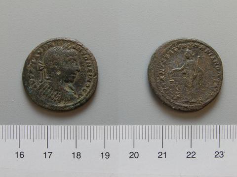 Elagabalus, Emperor of Rome, 5 Assaria of Elagabalus, Emperor of Rome from Marcianopolis, 218–22