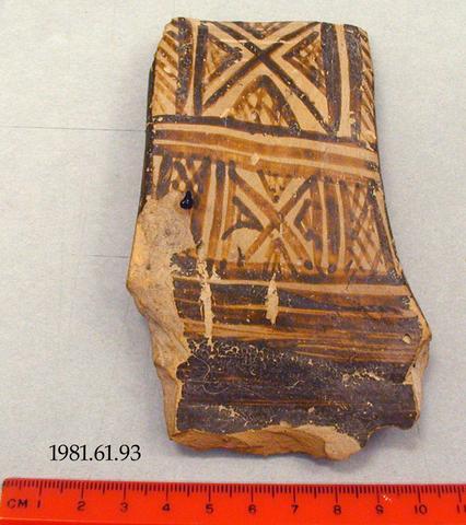 Unknown, Amphora (?) handle, ca. 750–700 B.C.