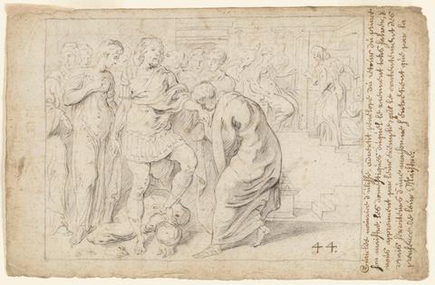 Theodore van Thulden, Ulysses receives the Homage of the Loyal Serving-Women, ca. 1632