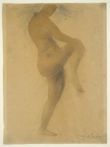 Auguste Rodin, Female Nude Dancing, n.d.