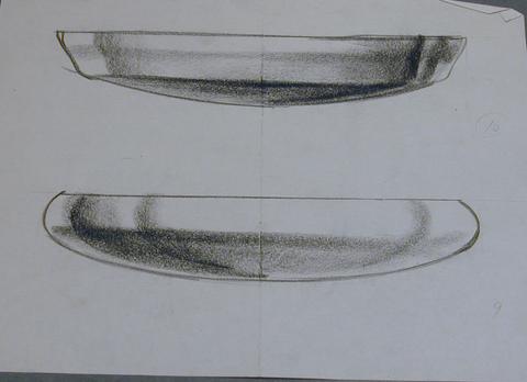 Robert H. Ramp, Drawing for Bowls, 1950–60