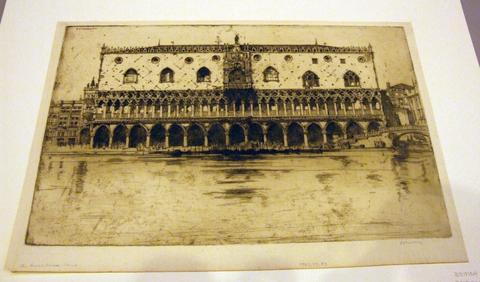 David Young Cameron, The Doge's Palace, Venice, n.d.