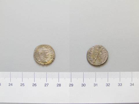 Caracalla, Roman Emperor, Denarius of Caracalla, Roman Emperor from Rome, 215