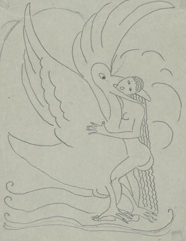 Paul Gaulois, Leda and the Swan, 1925–27