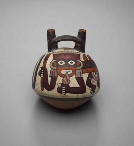 Unknown, Vessel with Supernatural Monkey, A.D. 200–450