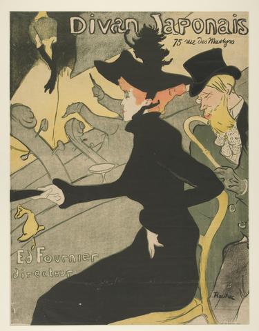 Henri de Toulouse-Lautrec, Divan Japonais, 1892–1893