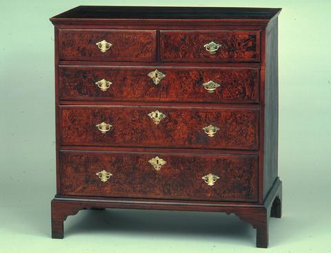 Unknown, Chest of drawers, 1700–1735