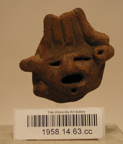 Unknown, Figurine face fragment, n.d.