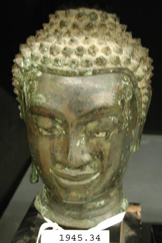 Unknown, Head of Buddha, 14th century