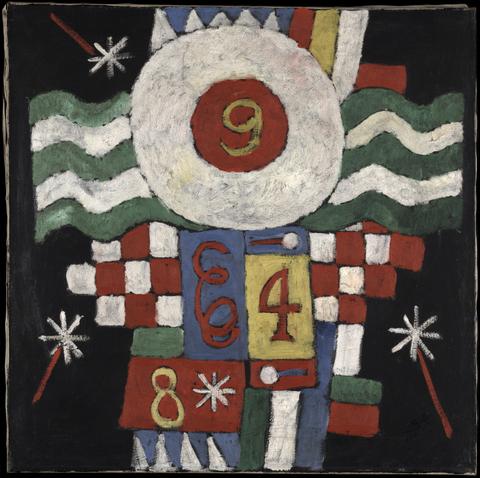 Marsden Hartley, Collection of Numbers, Designs and Letters Seen by Me at the Beginning of the War in Berlin—Military in Nature, ca. 1915