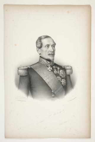 Zéphirin Félix Jean Marius Belliard, Portrait of Armand-Jacques Leroy de Saint-Arnaud, early to mid-19th century