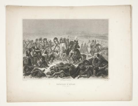 Charles-Amédée Colin, Bataille d'Eylau (Battle of Eylau), n.d.