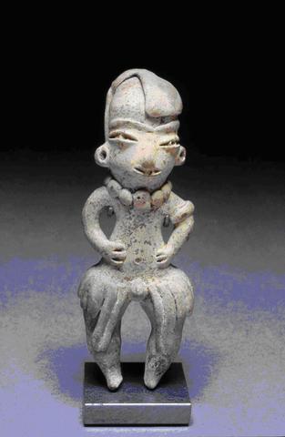 Unknown, Standing male figurine wearing a flilleted skirt, 1300–800 B.C.