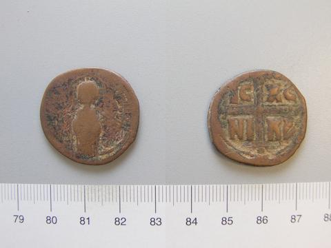 Unknown, Follis (40 Nummi) of Unknown from Constantinople, 1042–50