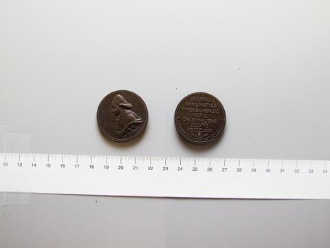 Anton Scharff, Medal of the Austrian Numismatic Society, 1880