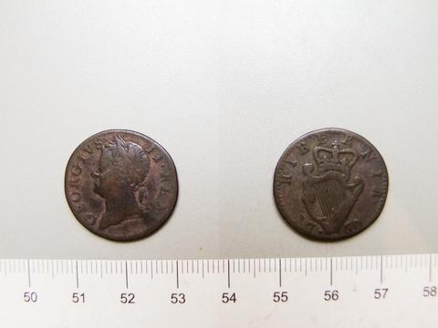 George II, King of England, 1 Penny of George II, King of England from Unknown, 1760