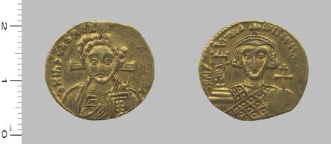 Constantinople, Solidus of Justinian II, 705–711