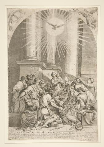 Christoforo Menarola, Pentecost, n.d.