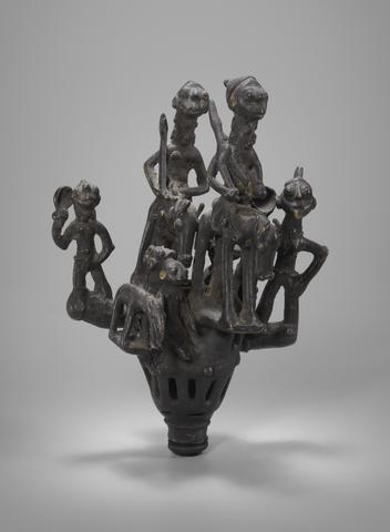 Staff Finial (Sono), late 19th–early 20th century
