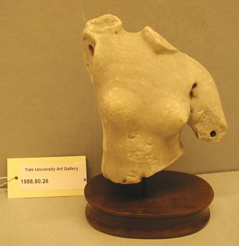 Unknown, Torso from a figurine of Aphrodite, ca. 2nd century A.D.