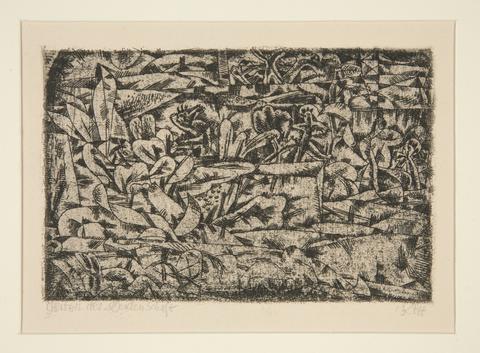 Paul Klee, Garten der Leidenschaft (Garden of Passion) S. 13, 1913