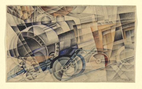 Erika Giovanna Klien, The Train, 1925