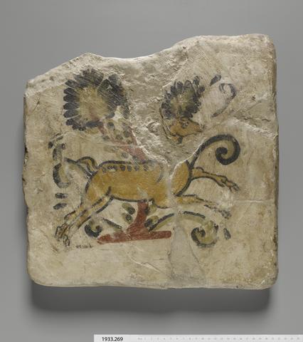 Unknown, Tile with Running Animal, ca. A.D. 245