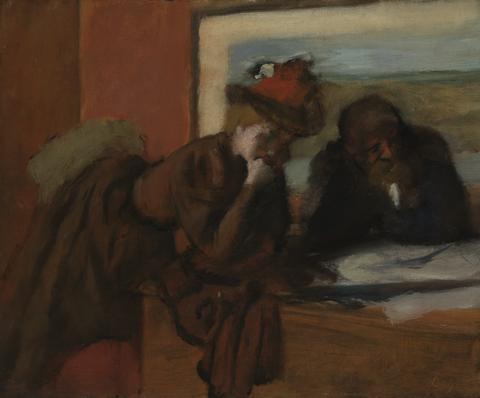 Edgar Degas, The Conversation, 1885–95