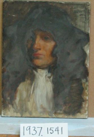 Edwin Austin Abbey, Figure Study of William Penn, for Penn’s Treaty with the Indians, House of Representatives Chamber, Pennsylvania State Capitol, Harrisburg, ca. 1902–1911