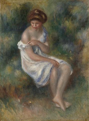Pierre-Auguste Renoir, The Bather, ca. 1900