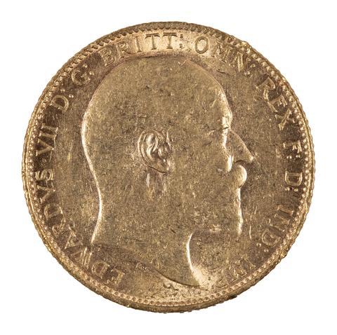 Sovereign of King Edward VII from London, United Kingdom, 1909