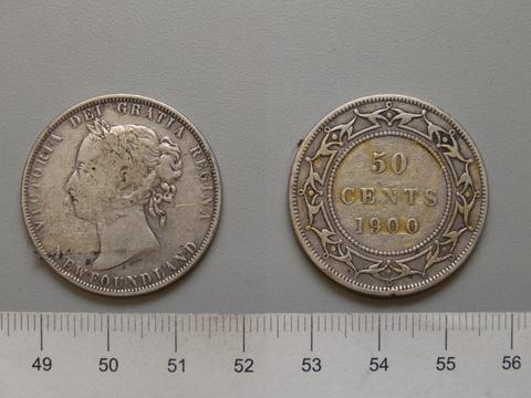 Victoria, Queen of Great Britain, 50 Cents from London with Victoria, Queen of Great Britain, 1900