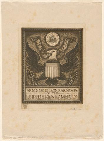 Stanley Harrod, Arms of Ensigns Armorial of the United States of America, 1922