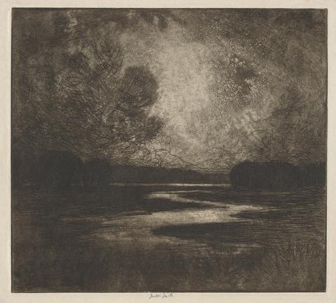 Andre Smith, Evening Marshes, 1921