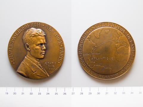 Charles A. Lindbergh, Medal of Charles Lindbergh New York Paris, 1927
