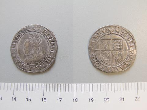Elizabeth I, Queen of England, 1 Shilling of Elizabeth I, Queen of England from London, 1560–61