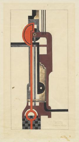 Otto Gustaf Carlsund, Machine rouge (Red Machine), 1926