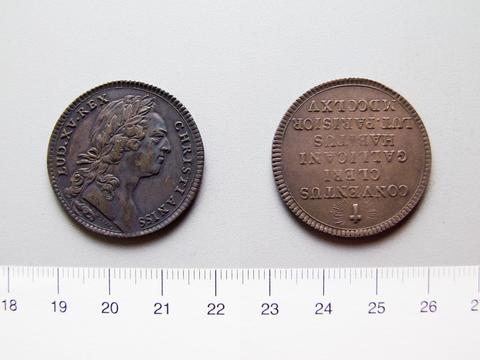 Benjamin Duvivier, Medal of Meeting of the French (Gallic) Clergy, 1735