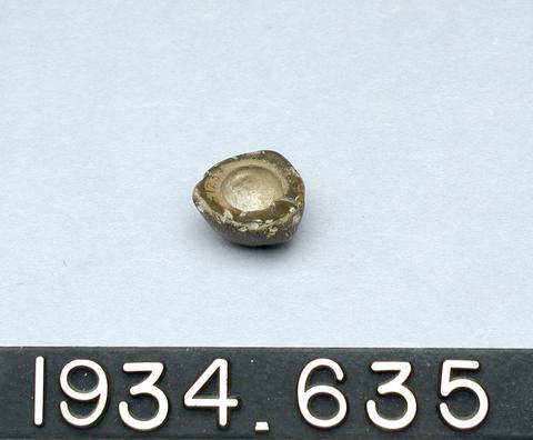 Unknown, Bead mold (?), ca. 323 B.C.–A.D. 256